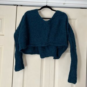 Cropped sweater